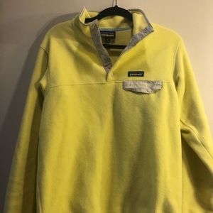 Patagonia Yellow Synchilla Women’s Fleece - size M